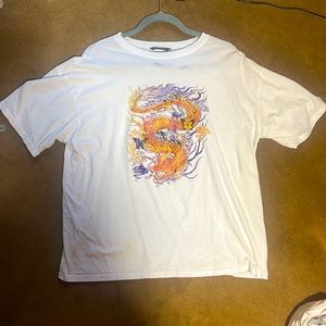 Oversized graphic tee , US 4